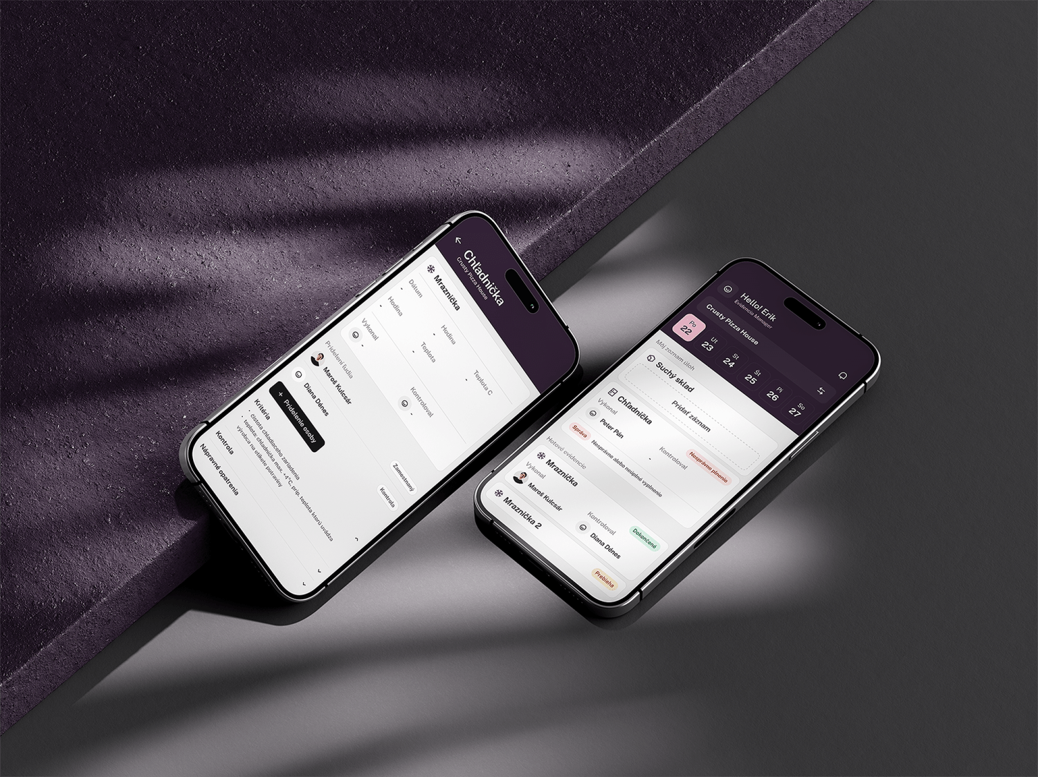 Záznamy – Digital HACCP records for gastro businesses Záznamy – Digital HACCP records for gastro businesses